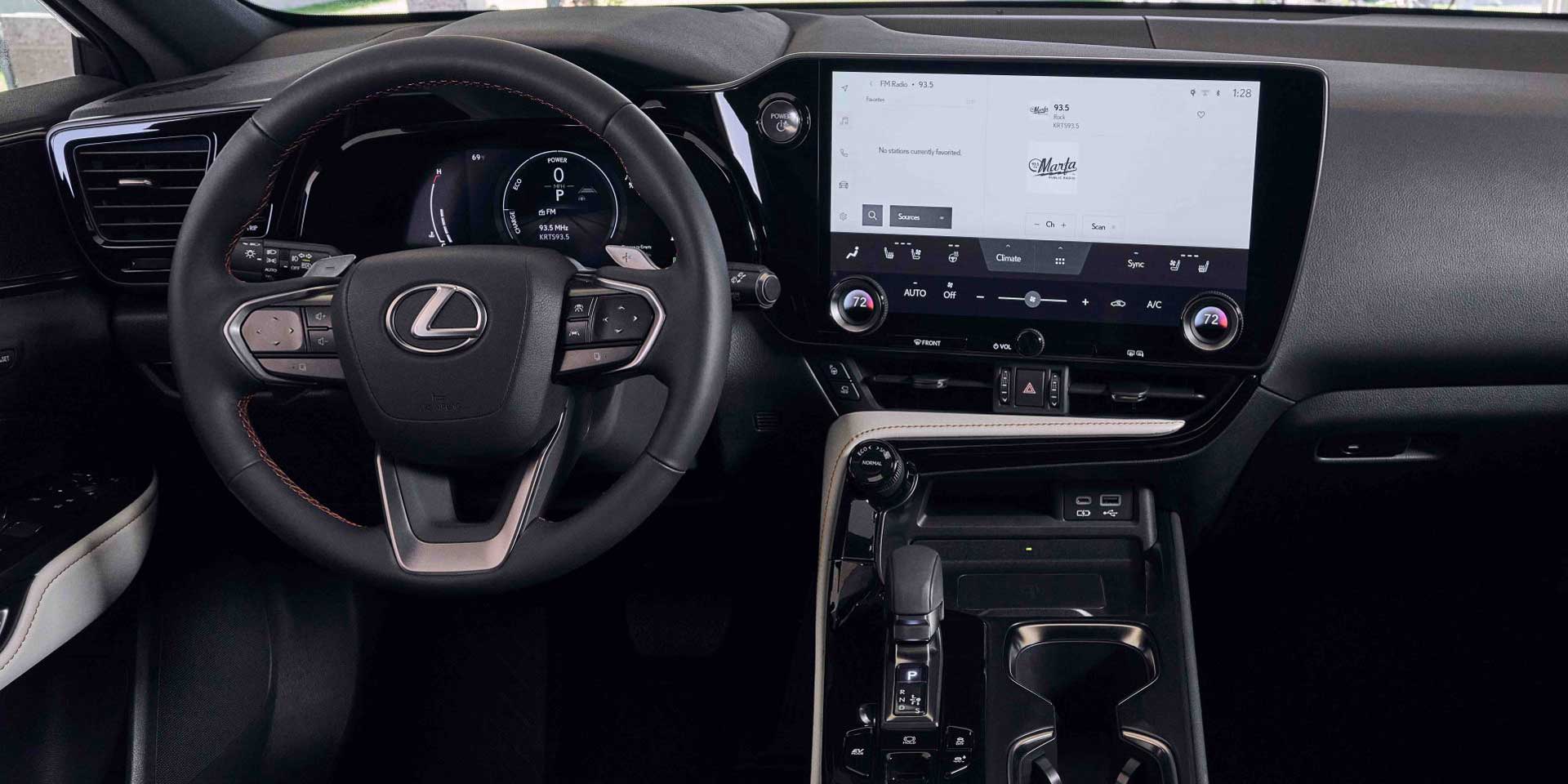 2024 Lexus NX Vehicles on Display Chicago Auto Show