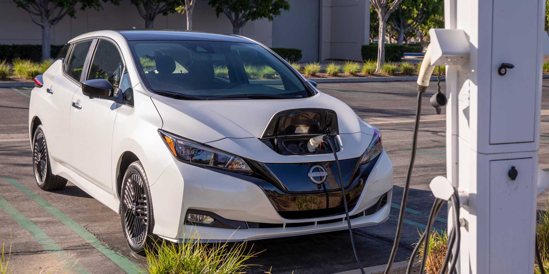 2024 Nissan Leaf Vehicles on Display Chicago Auto Show