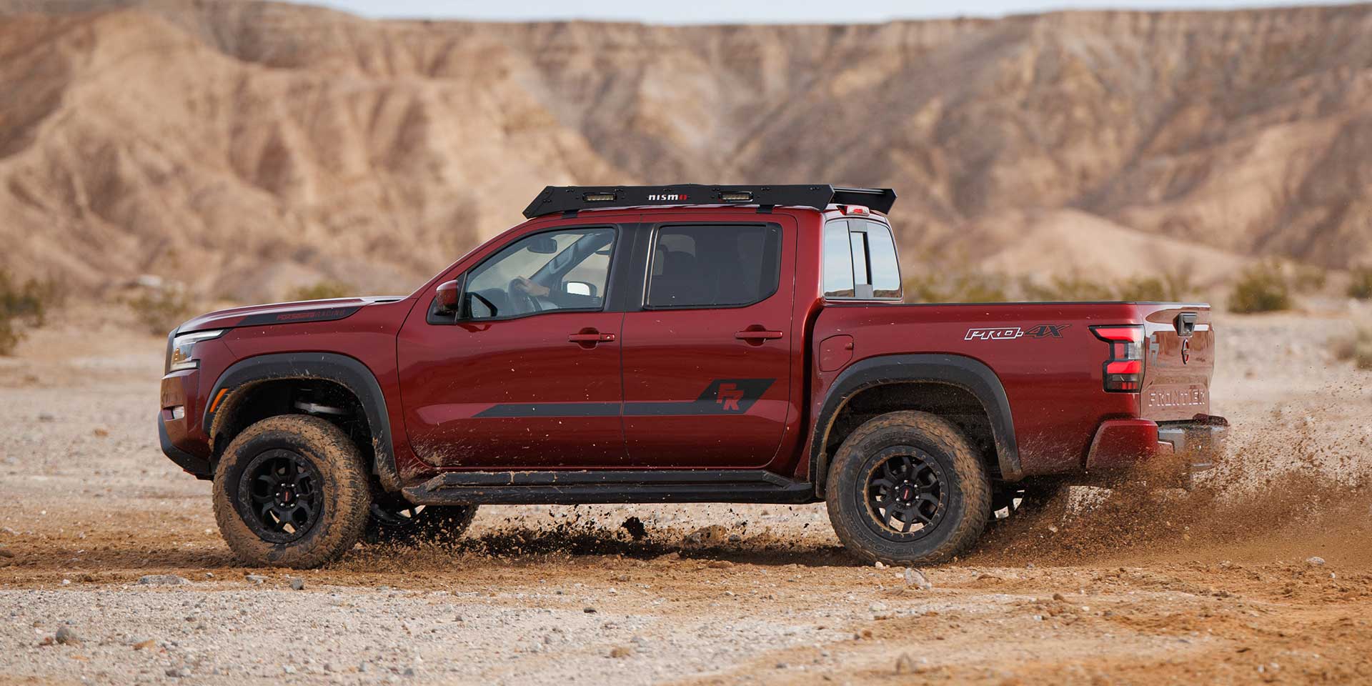 2024 Nissan Frontier Forsberg Edition Vehicles on Display