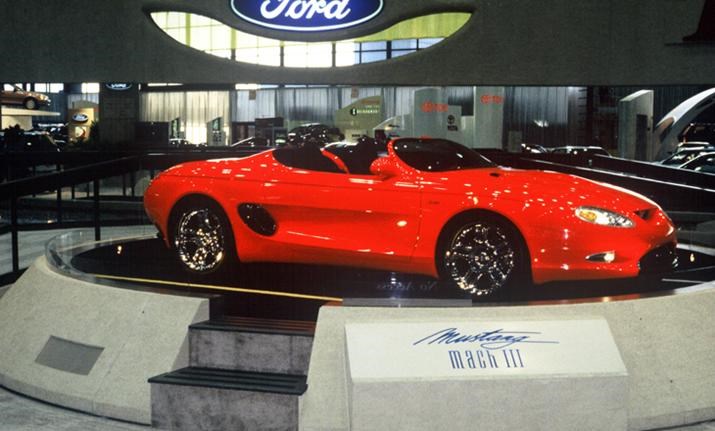 1993 Ford mustang mach iii concept #10
